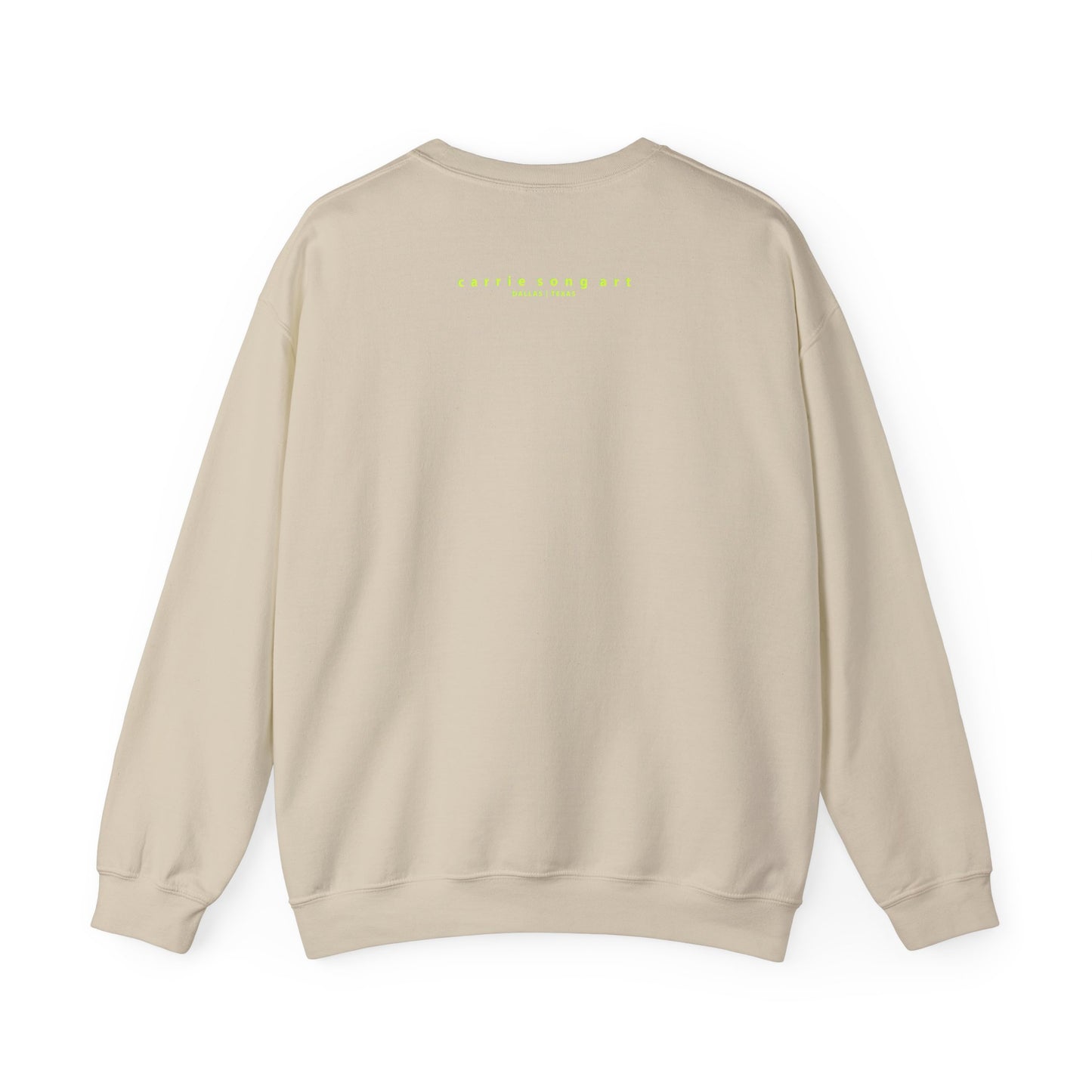 Carrie Song Art Signature Tennis Ball Sweatshirt