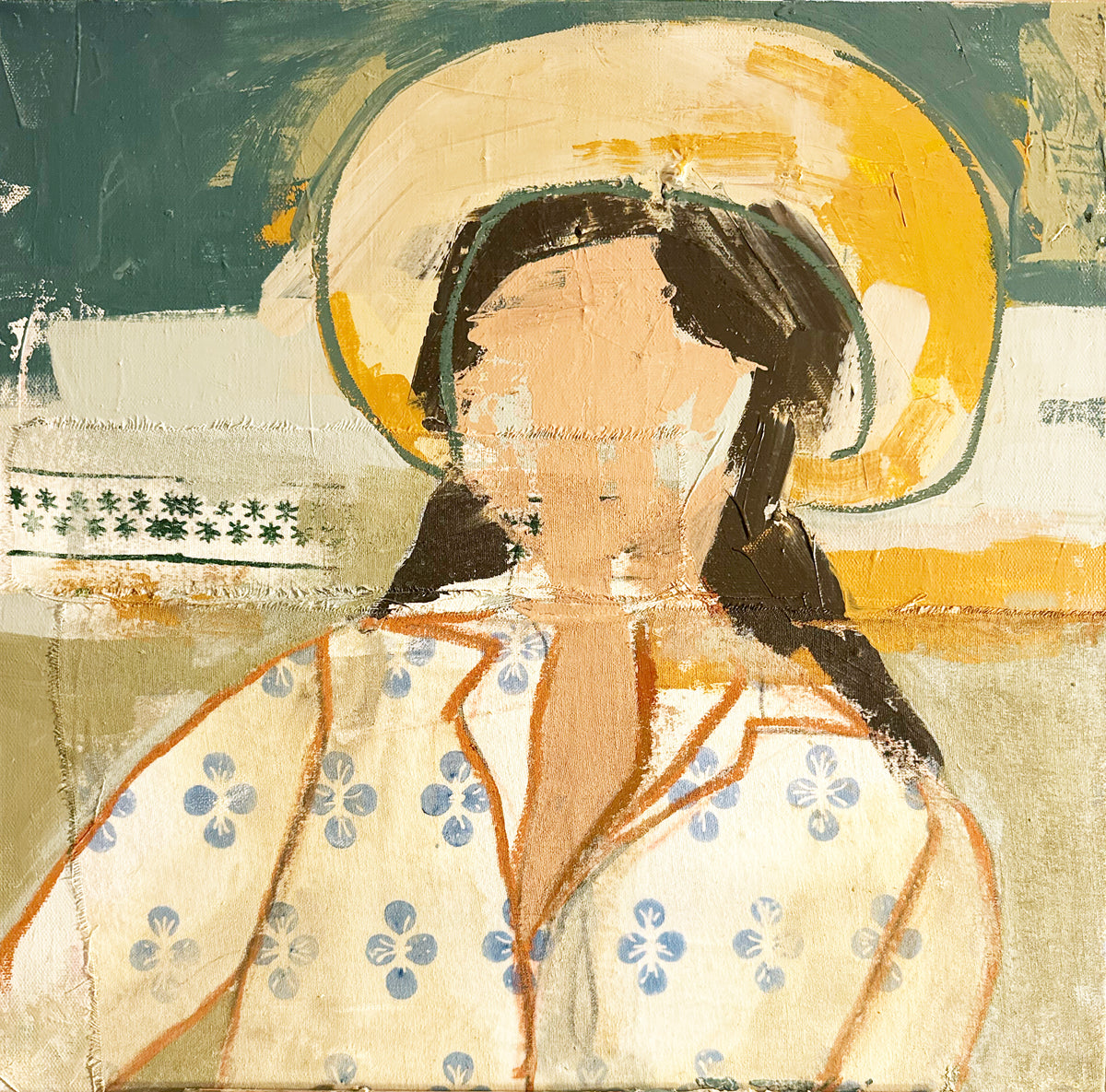 Leslie | Original Mixed Media Painting