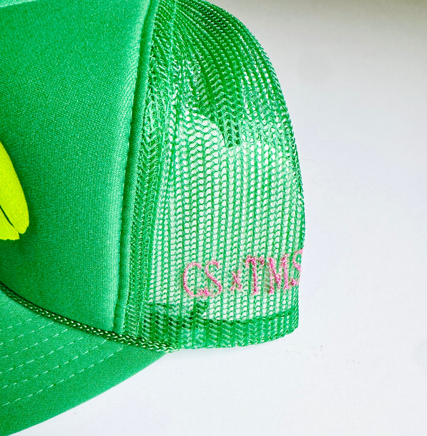 Carrie Song X TMS Tennis Love Trucker Hat - Green