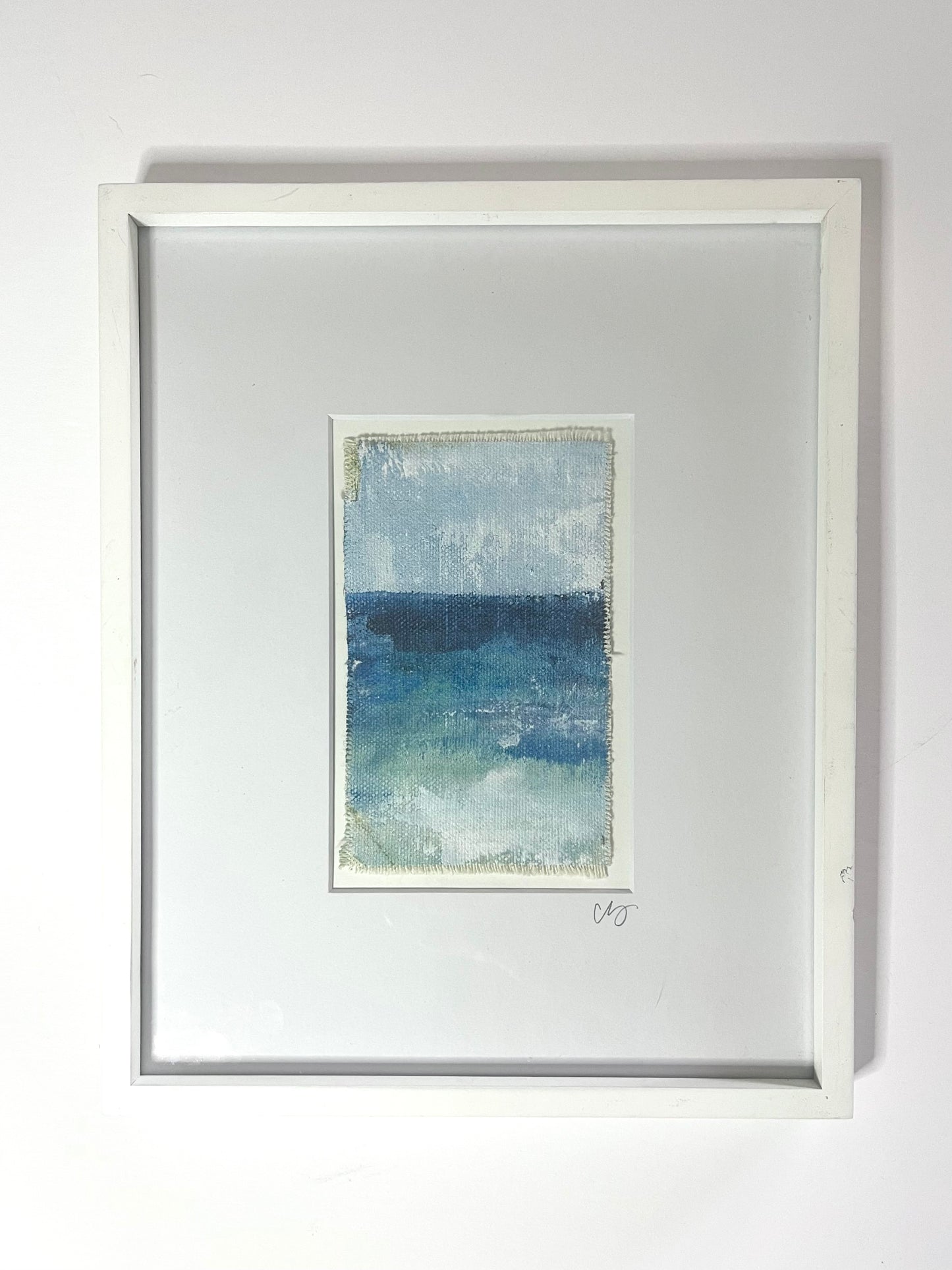 Salt Water Framed Painting