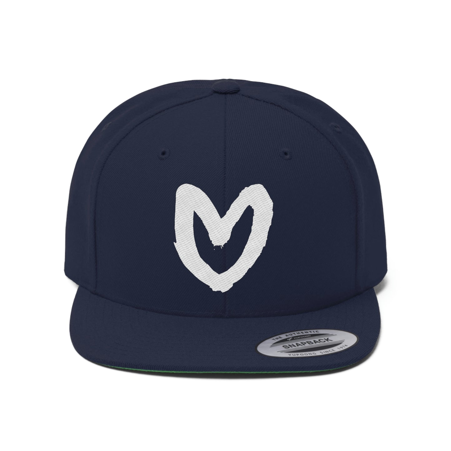 Signature Heart Flat Bill Hat
