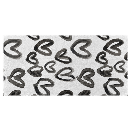 Carrie Song Hearts Beach Towel