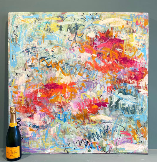 Fun Fete III Abstract Painting