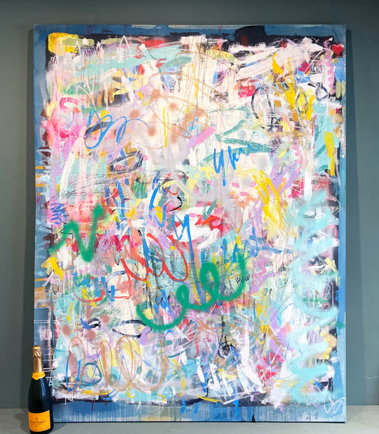 Fun Fete IV Abstract Painting