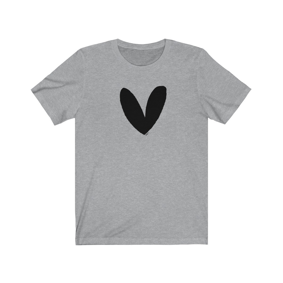 Have A Heart Adult Tee (Black Heart)