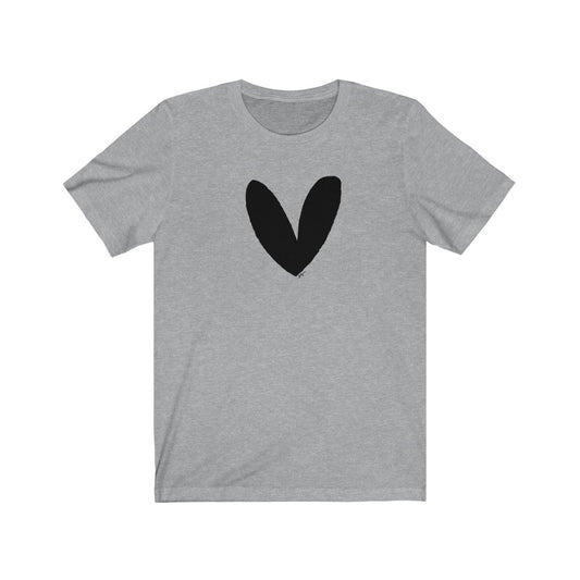 Have A Heart Adult Tee (Black Heart)
