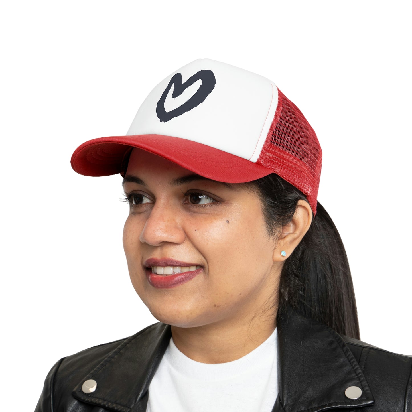 Carrie Song Signature Heart Trucker Hat