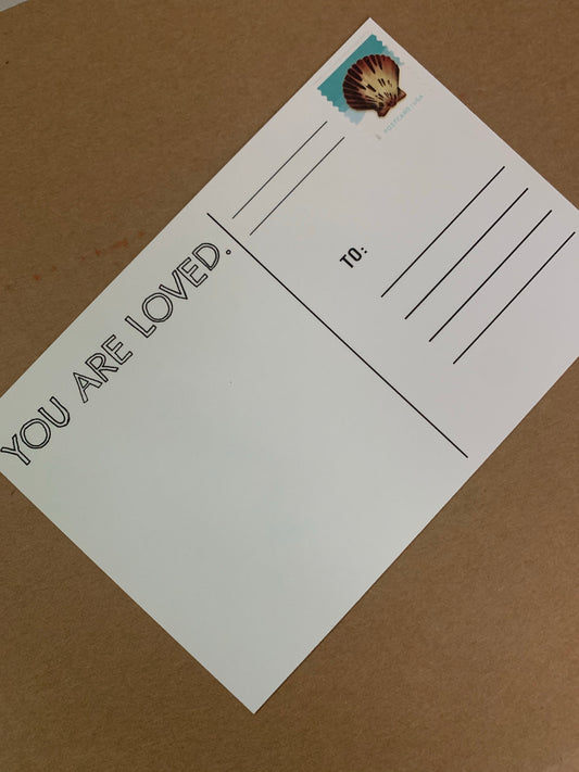 You’re Loved Heart Postcard Set