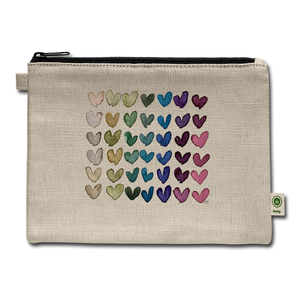 Carry All Love Pouch - natural