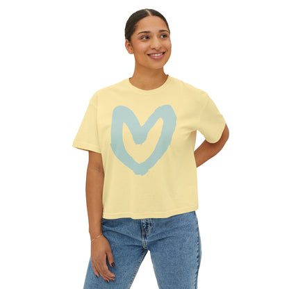 Carrie Song Heart Boxy Tee