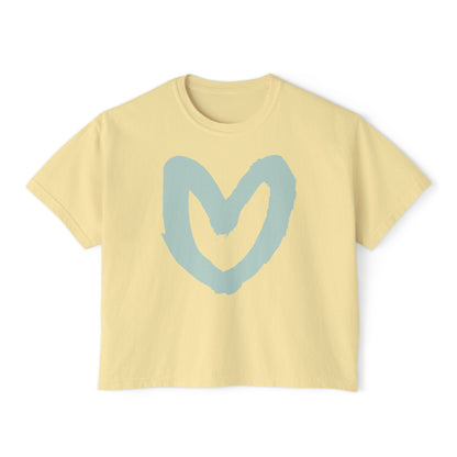 Carrie Song Heart Boxy Tee