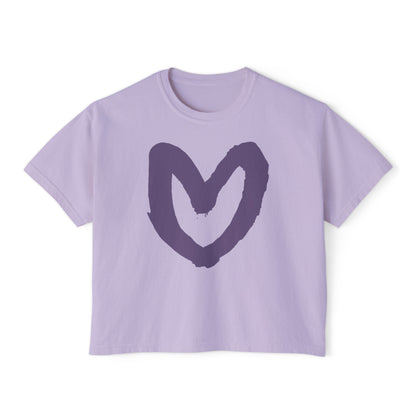 Carrie Song Heart Boxy Tee