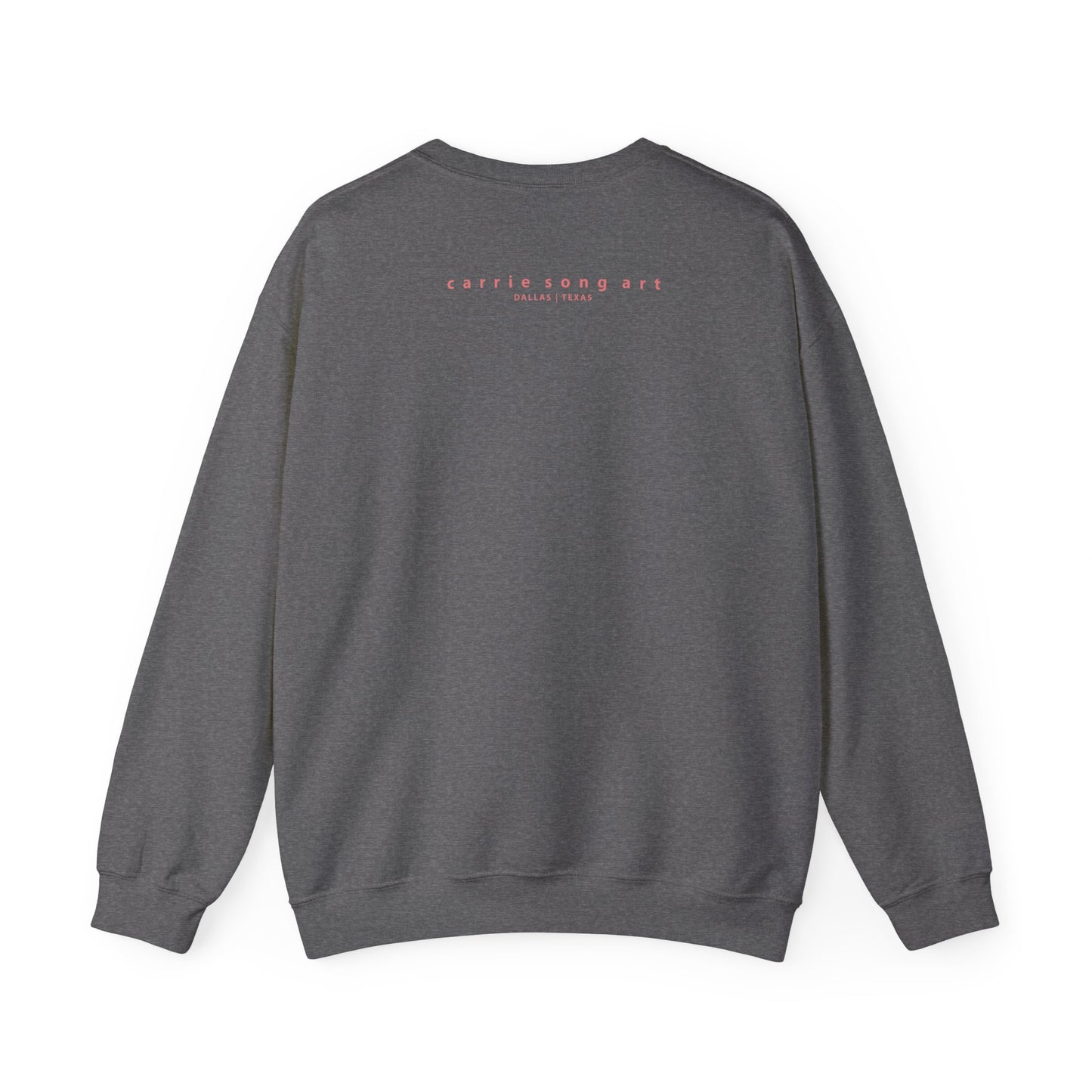 Carrie Song Art Signature Heart Unisex Crewneck Sweatshirt