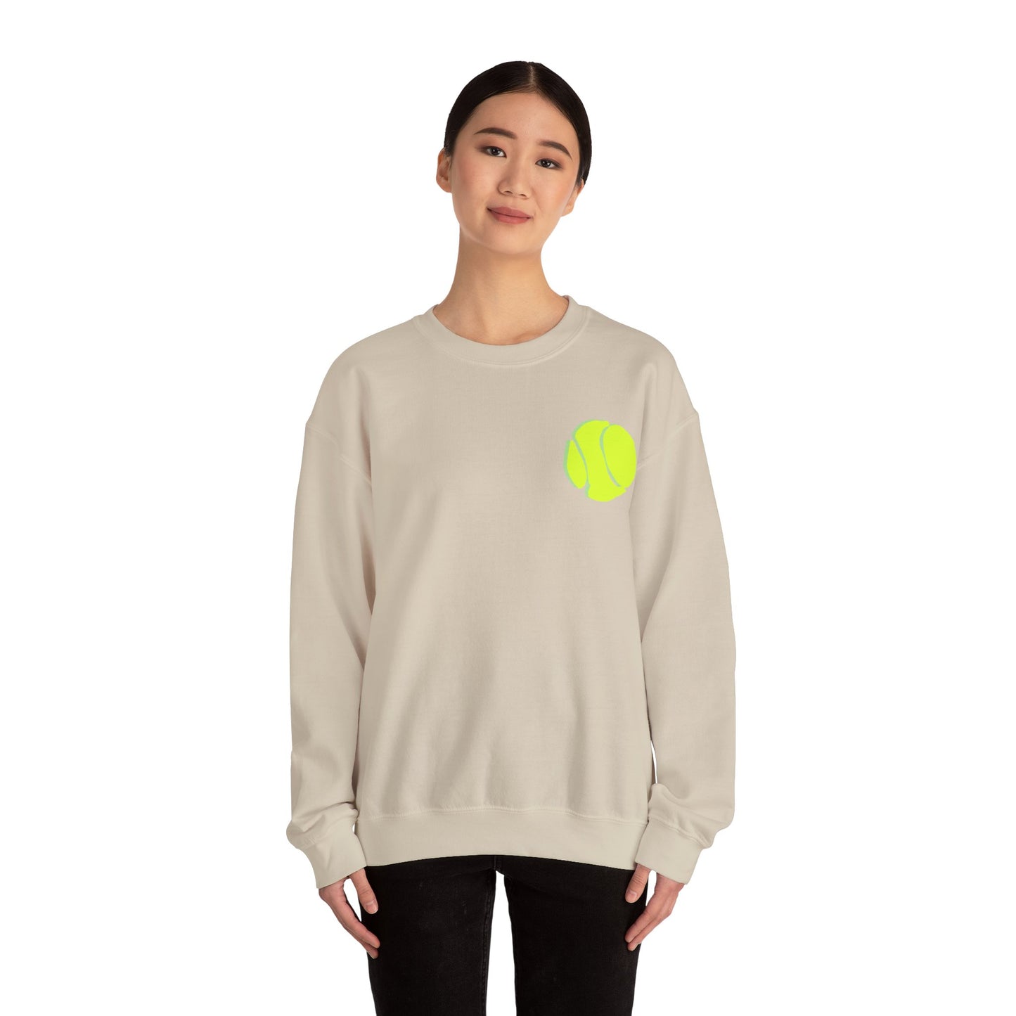 Carrie Song Art Signature Tennis Ball Sweatshirt