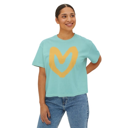 Carrie Song Heart Boxy Tee