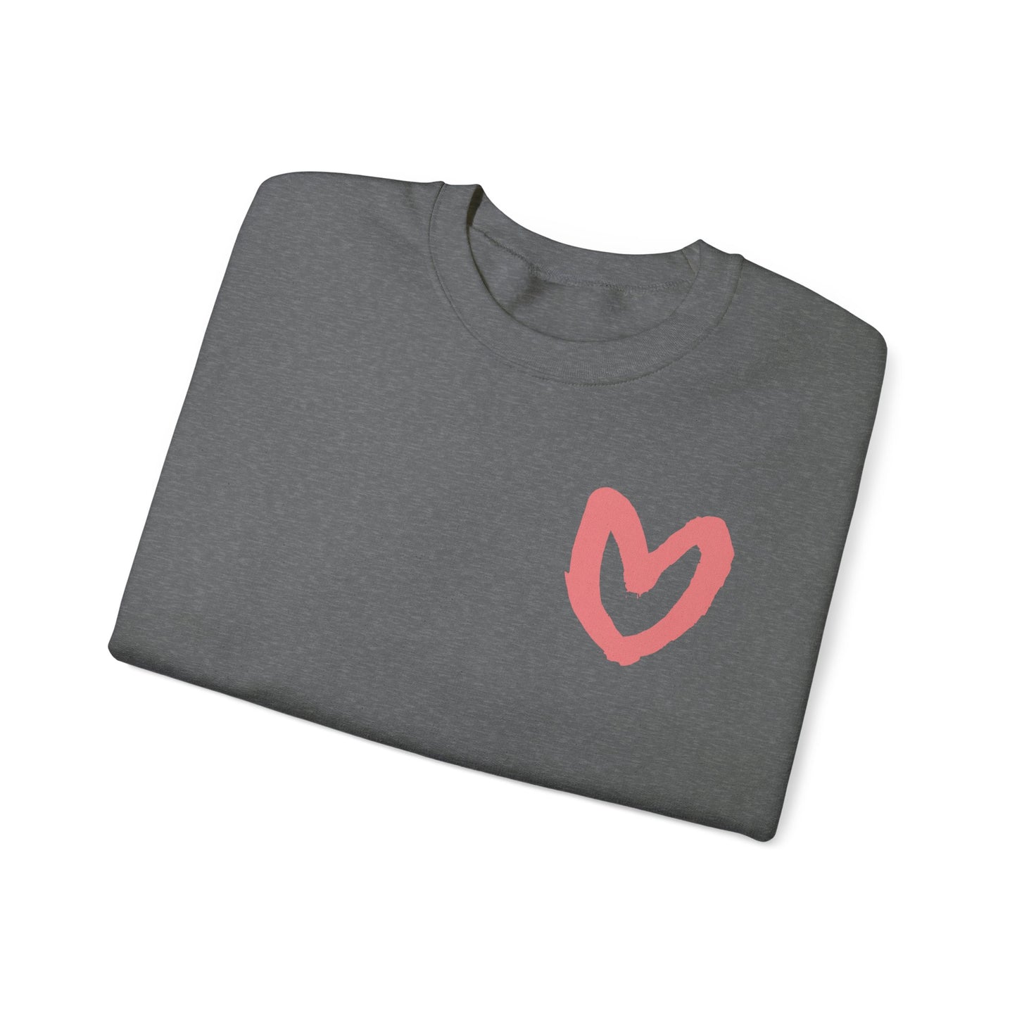 Carrie Song Art Signature Heart Unisex Crewneck Sweatshirt