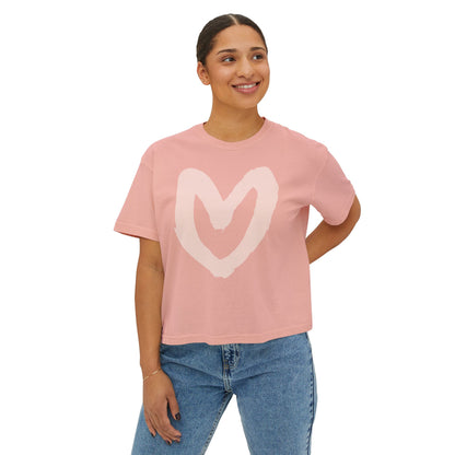Carrie Song Heart Boxy Tee