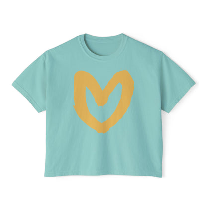 Carrie Song Heart Boxy Tee