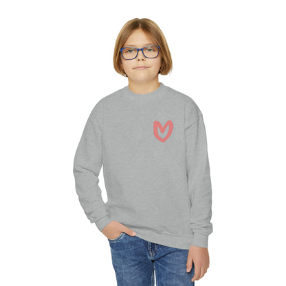 Carrie Song Art Signature Heart Youth Sweatshirt