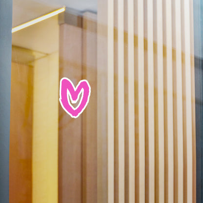 Carrie Song Signature Heart Vinyl Decal