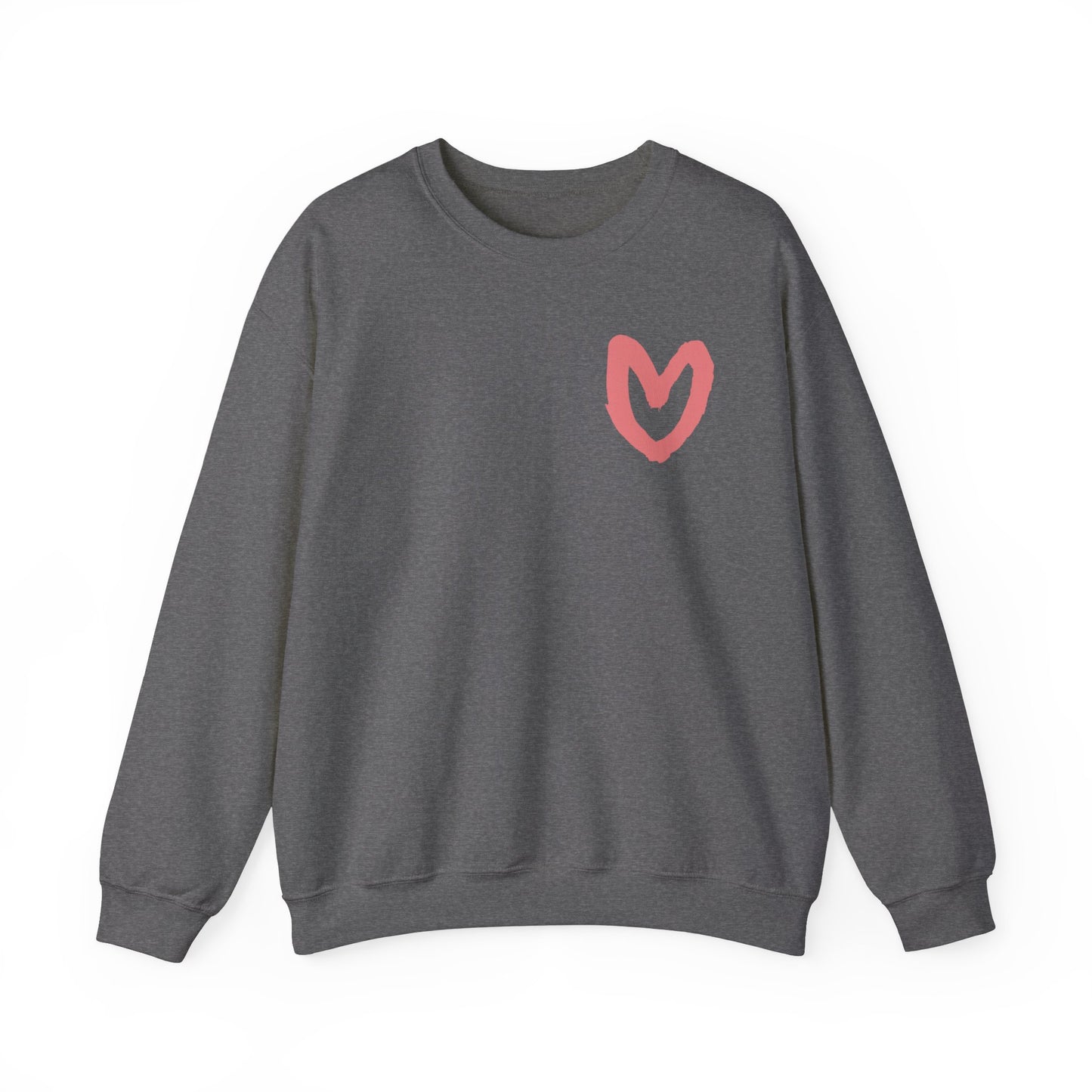 Carrie Song Art Signature Heart Unisex Crewneck Sweatshirt