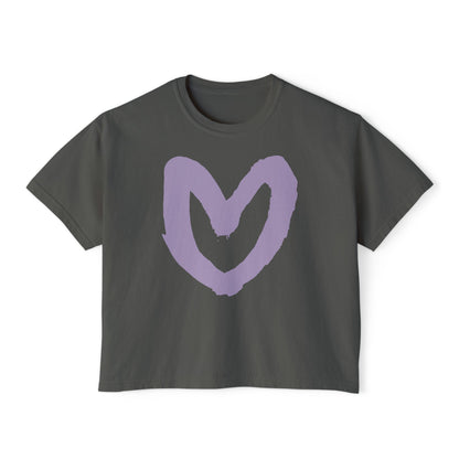 Carrie Song Heart Boxy Tee