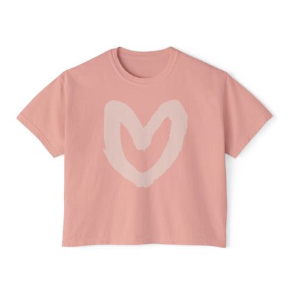 Carrie Song Heart Boxy Tee