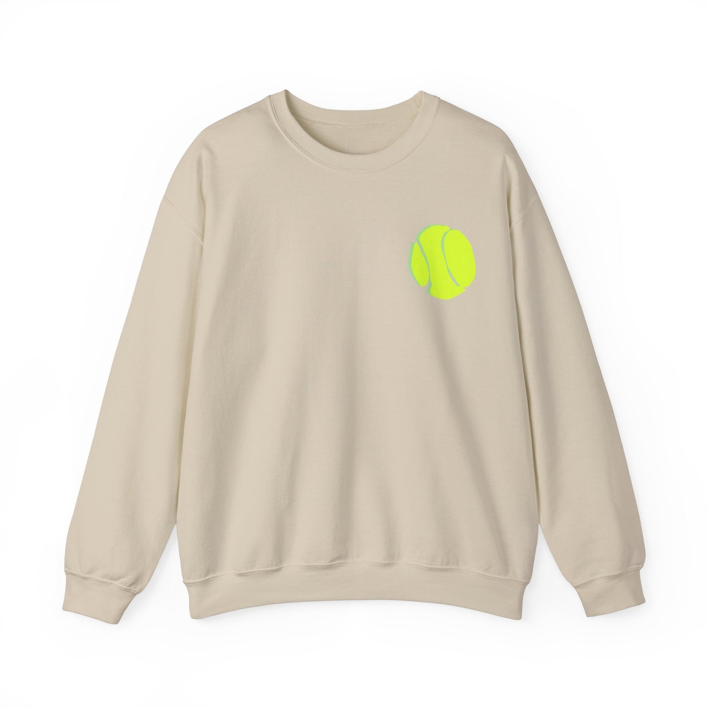 Carrie Song Art Signature Tennis Ball Sweatshirt