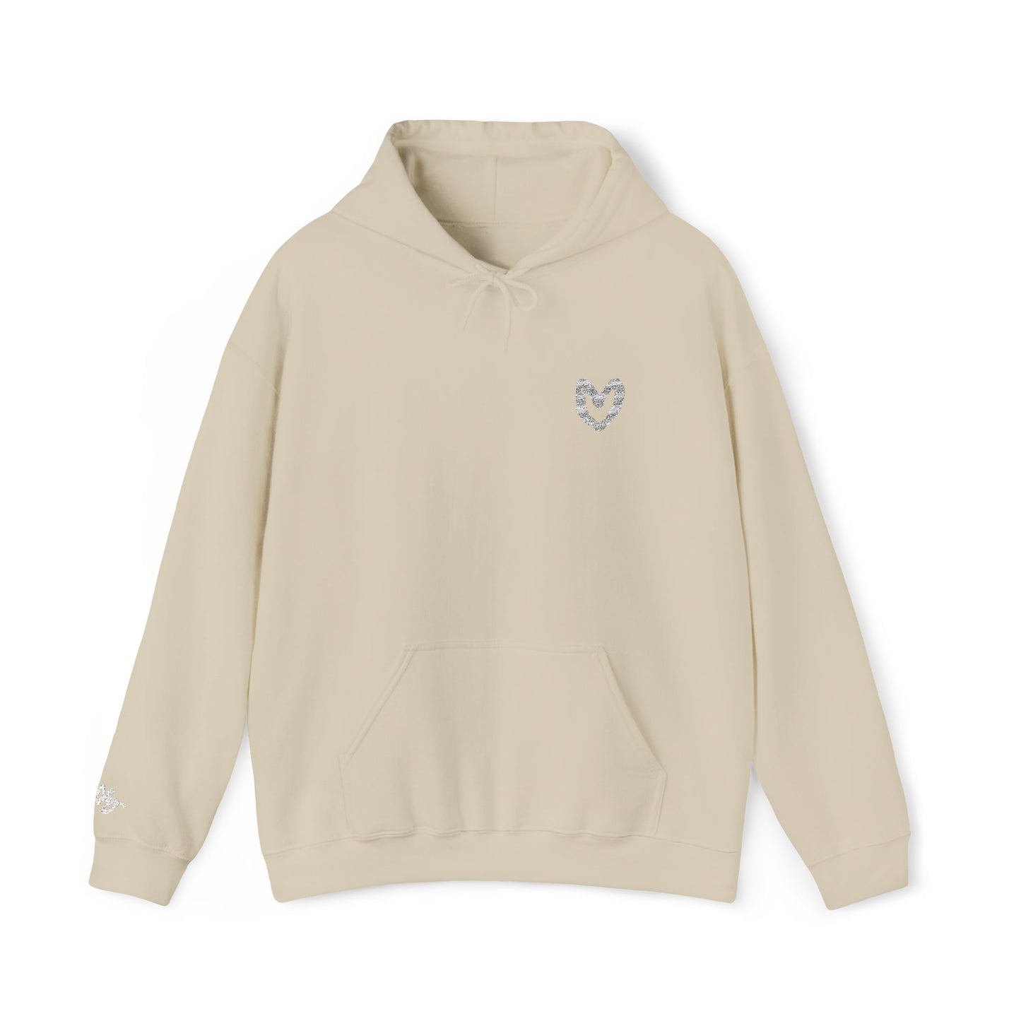 Carrie Song Signature Heart Embroidered Hoodie