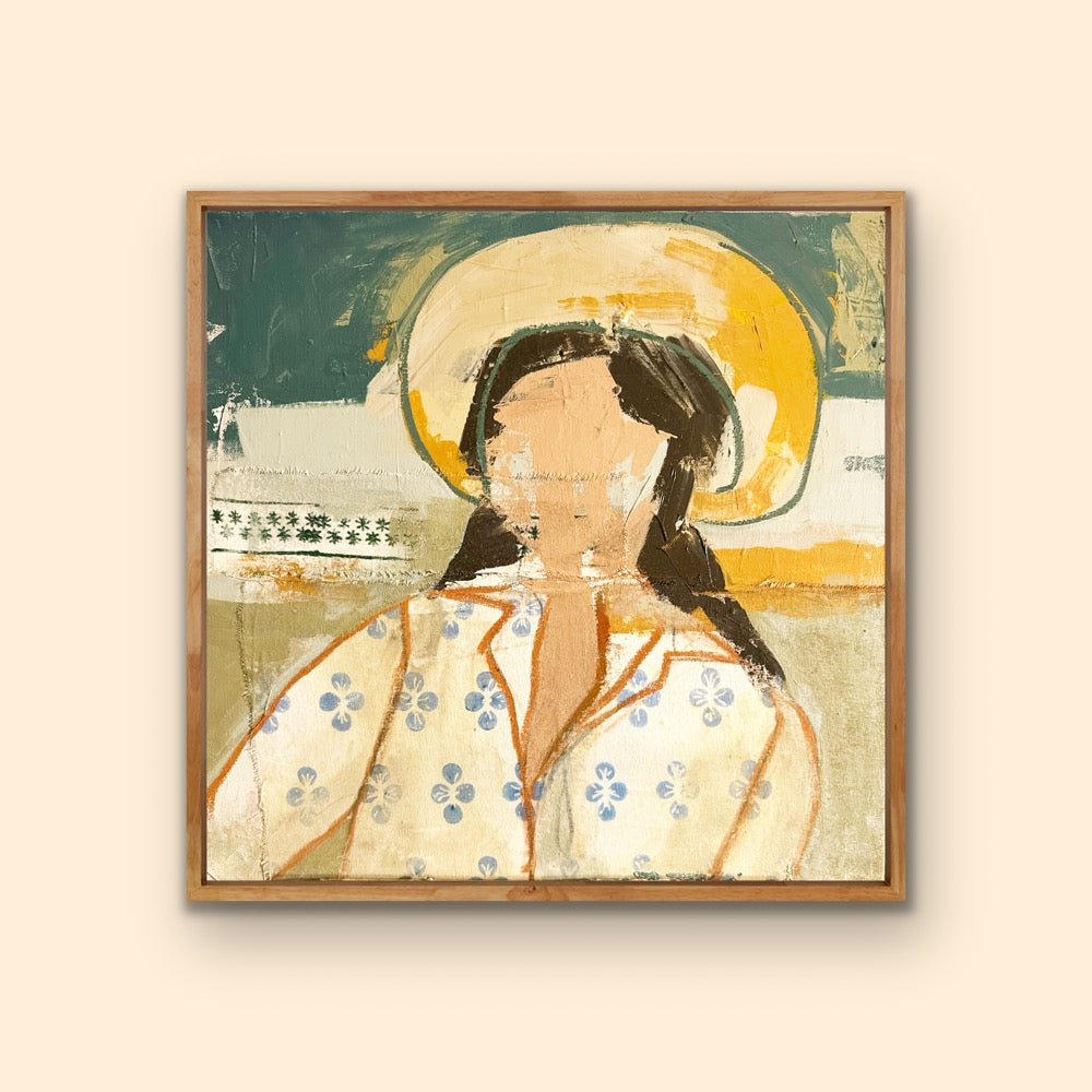 Leslie | Original Mixed Media Painting