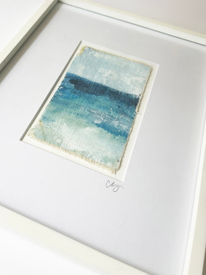 Salt Water Framed Painting