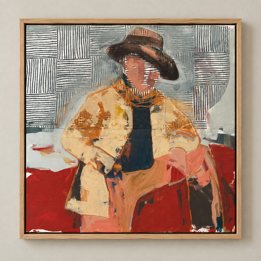 John | Original Mixed Media Painting