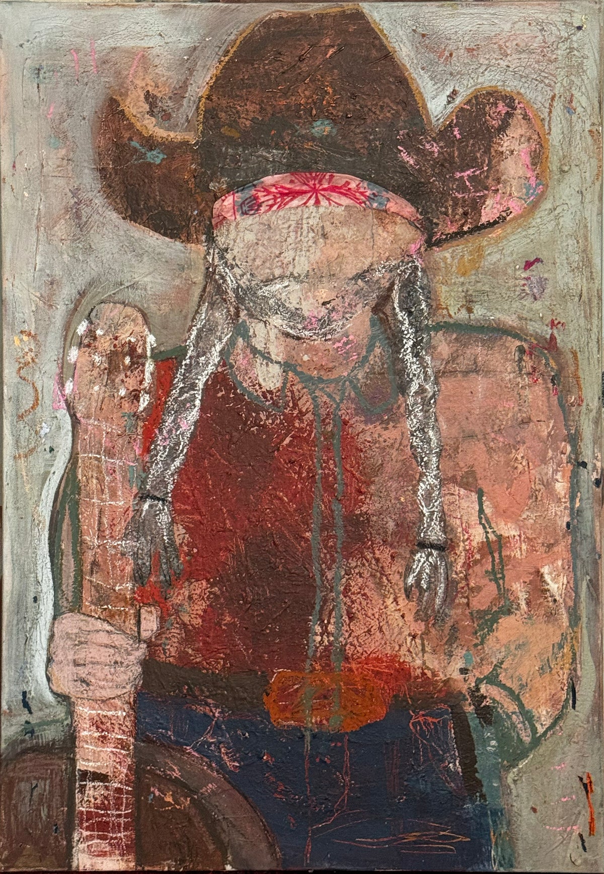 Willie | Original Mixed Media Painting
