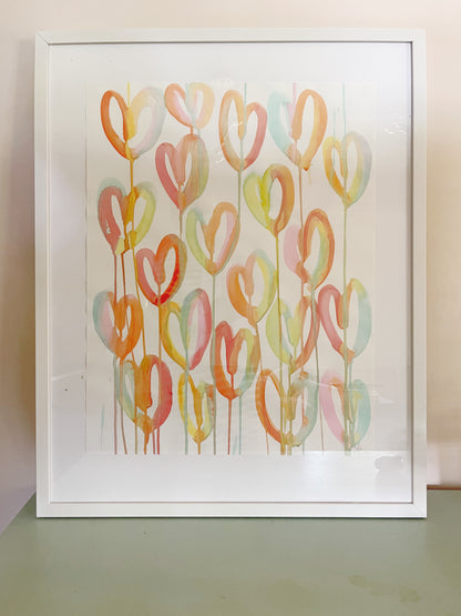 Host of Hearts Original Painting