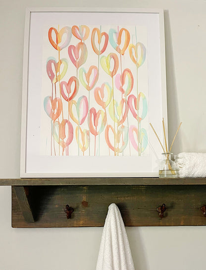 Host of Hearts Original Painting