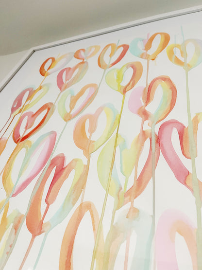 Host of Hearts Original Painting