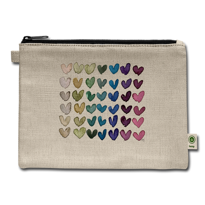 Carry All Love Pouch - natural